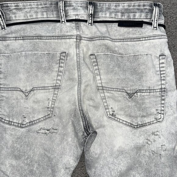 Diesel Krooley-X-SP-NE Jogg Jeans, Grey Slim Carrot Men's Size 30 - Excel. Cond - Picture 8 of 13
